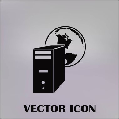 Bilgisayar simge vektör stil