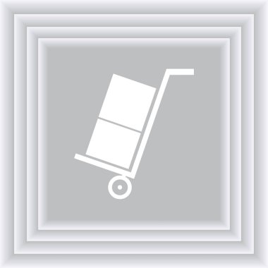 Bagaj vektör web simgesi.