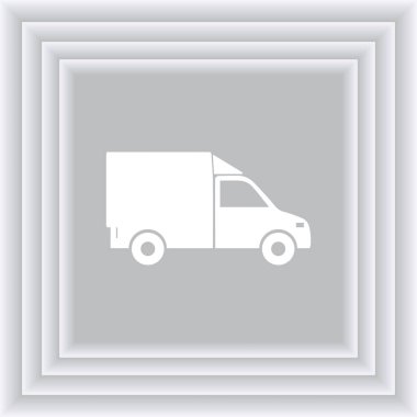 Teslimat vektör web simgesi