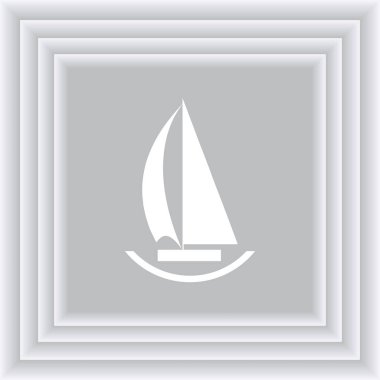 Vektör yelkende simgesi