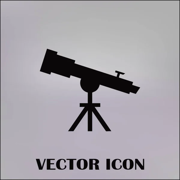 Telescope web vector Icon — Stock Vector