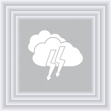 Beyin fırtınası yaratıcı bir fikir düz tasarım simgesi.