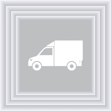 Teslimat vektör web simgesi