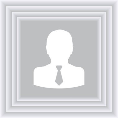 İşadamı vektör web simgesi