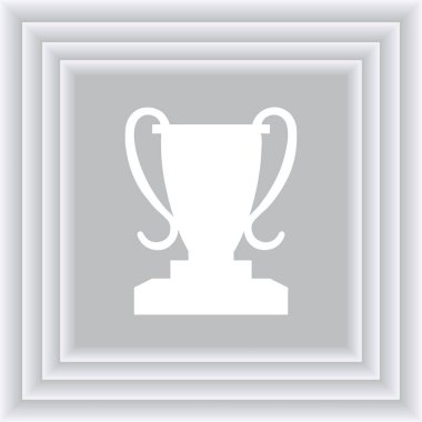 Vektör kazanan Kupası simgesi