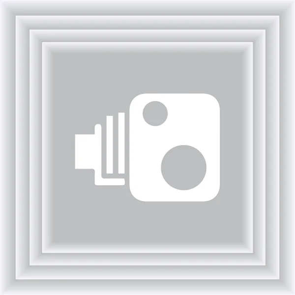 Векторна іконка відеокамери — стоковий вектор
