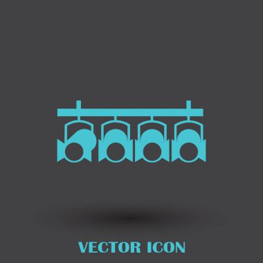 Spot vektör web simgesi.