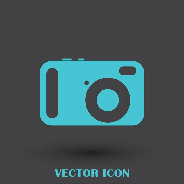 Fényképezőgép vektor ikon — Stock Vector