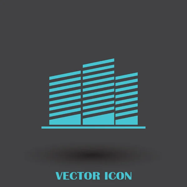 Immobilien-Symbol. Vektorsymbol — Stockvektor