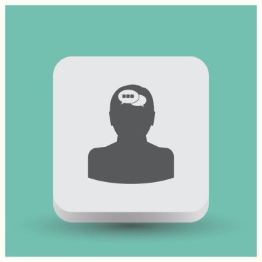 Kağıt insanlar kabarcık hoparlör