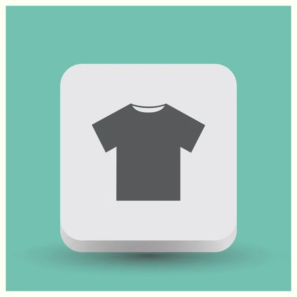 T-shirt Icon Vector. Estilo vetorial web . —  Vetores de Stock