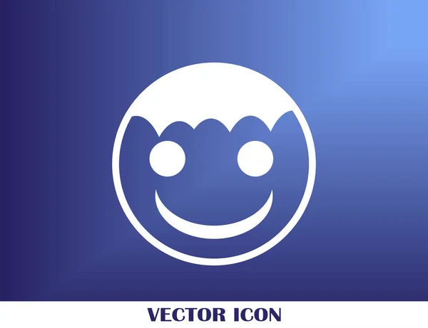 Niño feliz, icono de la web. Diseño vectorial — Vector de stock