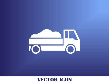 Teslimat vektör web simgesi