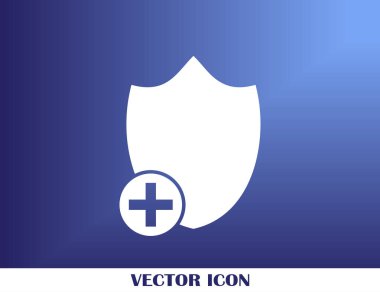 Kalkan vektör web simgesi