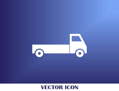 Teslimat vektör web simgesi