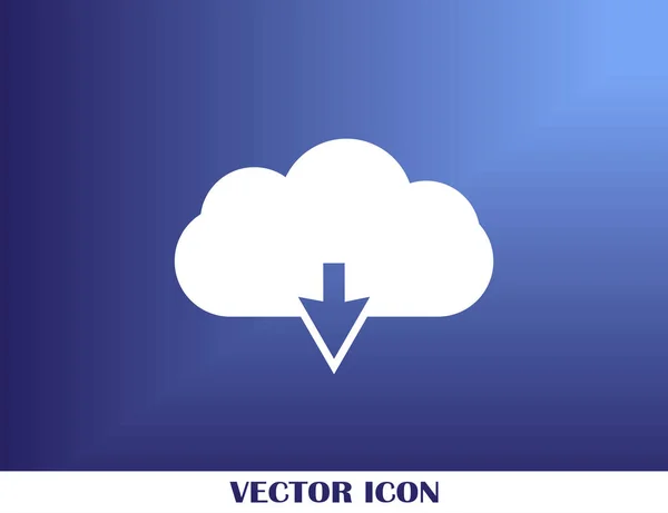 Иконка данных веб-облака — стоковый вектор