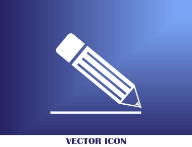 kalem simgesi, vektör çizim
