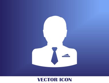 İşadamı vektör web simgesi