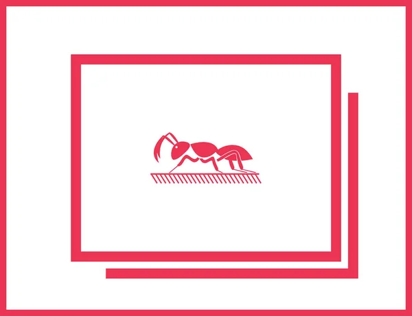 Ant icon. insect sign — Stock Vector