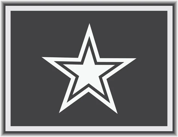 Estrella aislada plana Web Mobile Icon — Archivo Imágenes Vectoriales