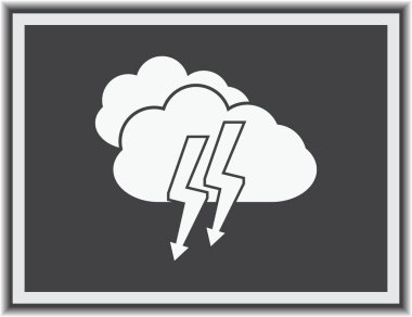 Beyin fırtınası yaratıcı bir fikir düz tasarım simgesi.