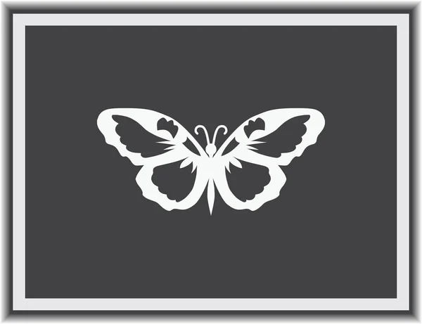 蝴蝶矢量 web 图标 — 图库矢量图片