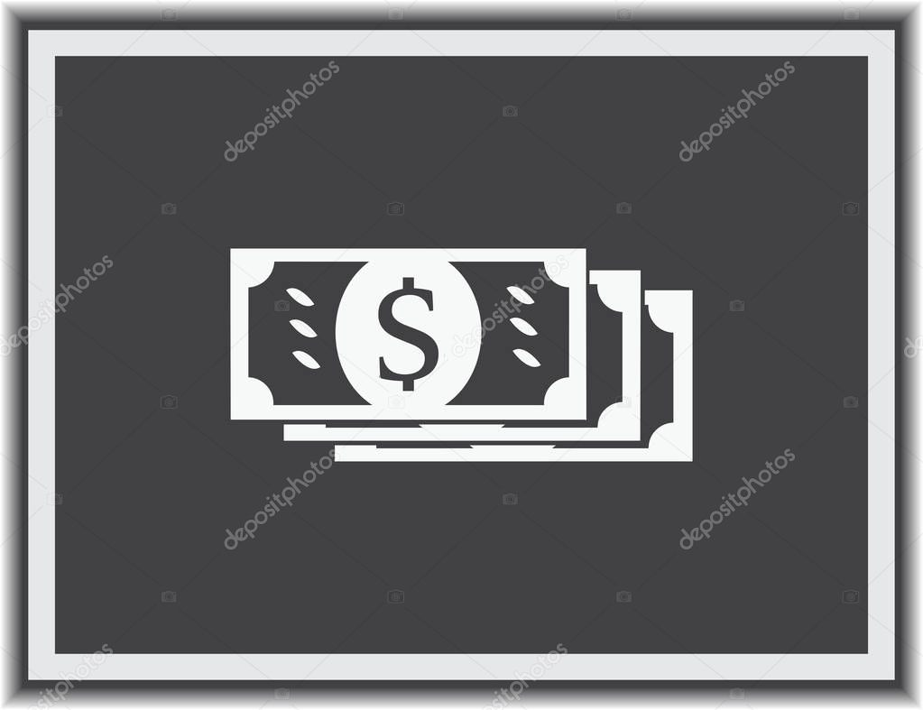 Vector money flat Icon