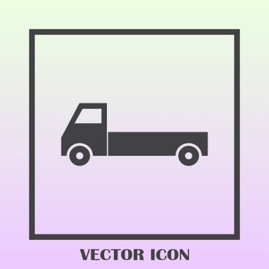 Teslimat vektör web simgesi