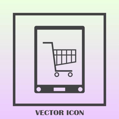 telefon web vektör simgesi