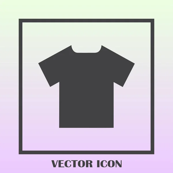 Web de T-Shirt icône vecteur. — Image vectorielle