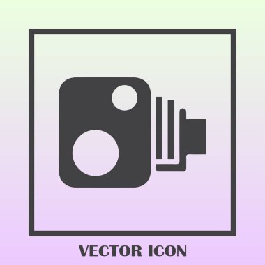 video kamera vektör simgesi