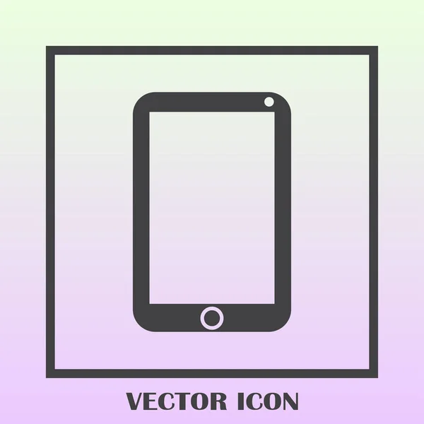 Teléfono web vector icono — Vector de stock