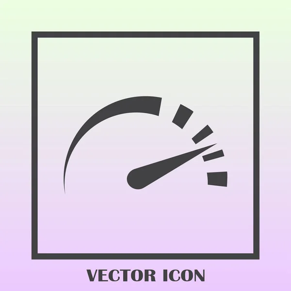 Icono de velocidad. diseño de vectores web — Vector de stock