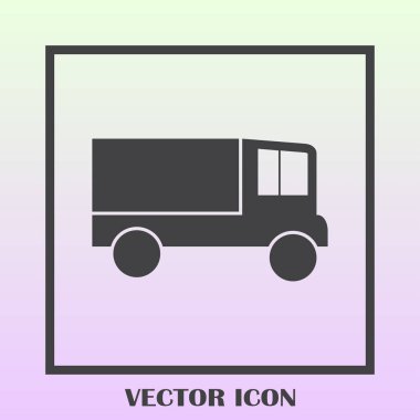 Teslimat vektör web simgesi