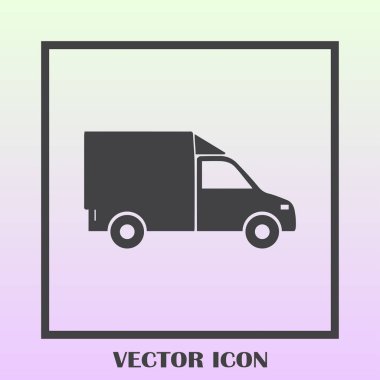 Teslimat vektör web simgesi