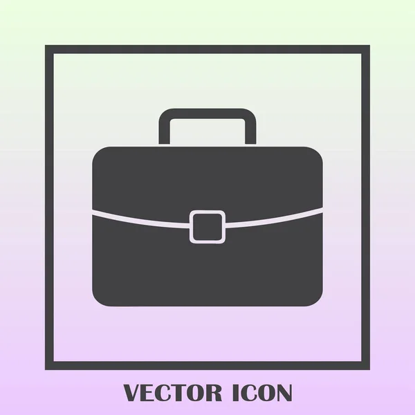 Vector de equipaje web Icono . — Vector de stock