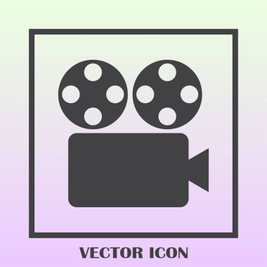 video kamera vektör simgesi