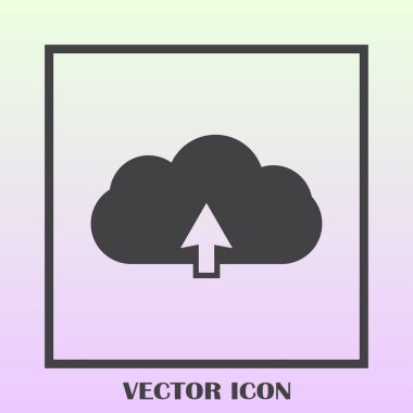 Web bulut veri simgesi