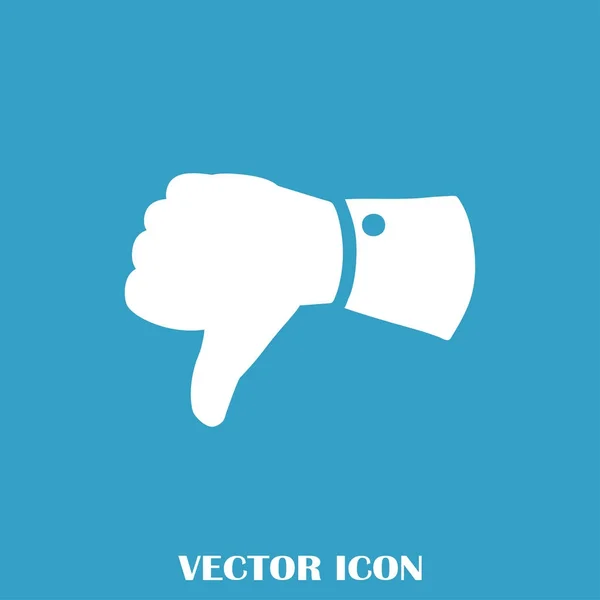 Vector thumb up icon, Flat icon vector illustration. — Stock Vector