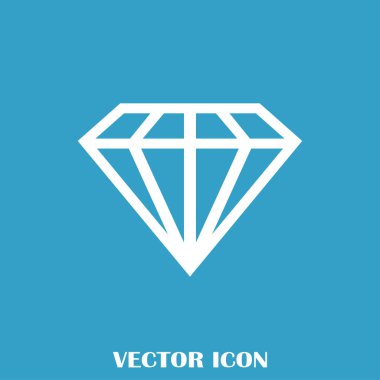 satır elmas vektör simgesi