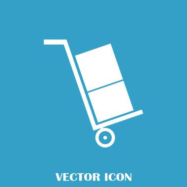 Bagaj vektör web simgesi.