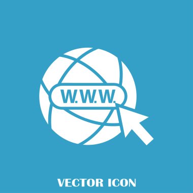 Web sitesi web vektör simgesi