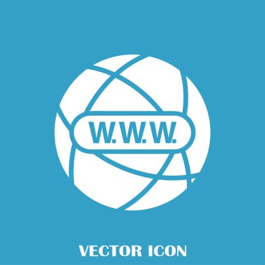 Web sitesi web vektör simgesi