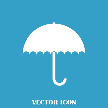 Şemsiye vektör web simgesi