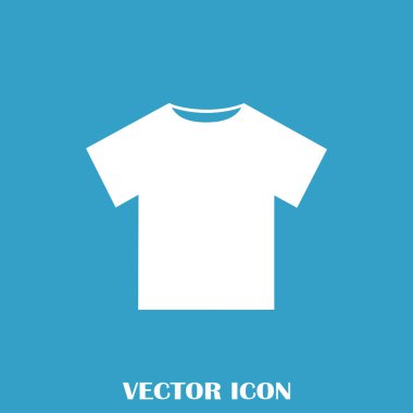 T-shirt web simge vektör.
