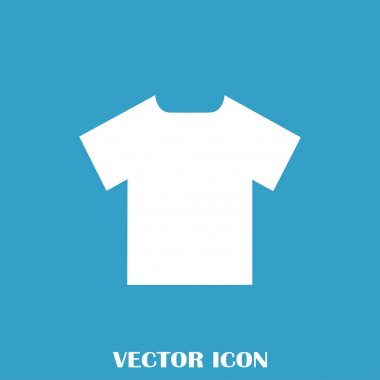 T-shirt web simge vektör.
