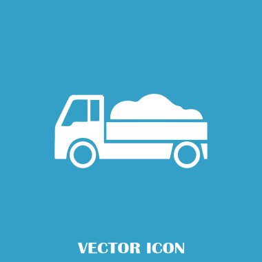 Teslimat vektör web simgesi