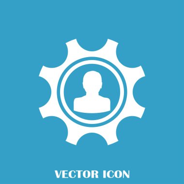 antika arka plan vektör sanat ile dişli simgesini