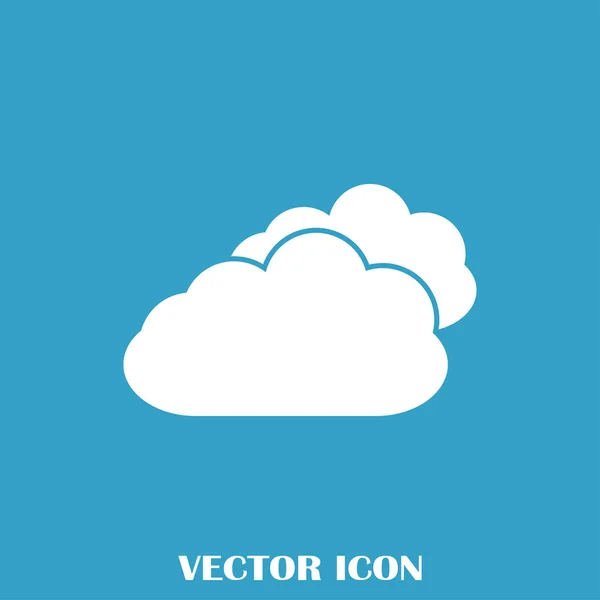 Cloud Icon vector web . — Vector de stock