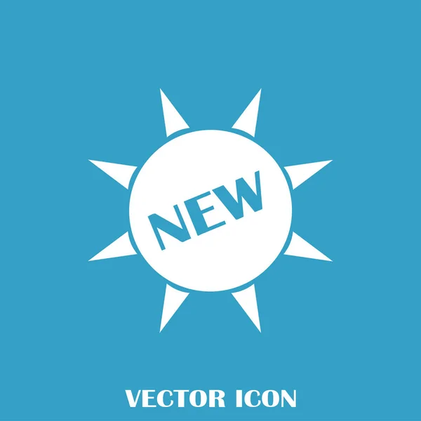 Nuevo icono web signo — Vector de stock